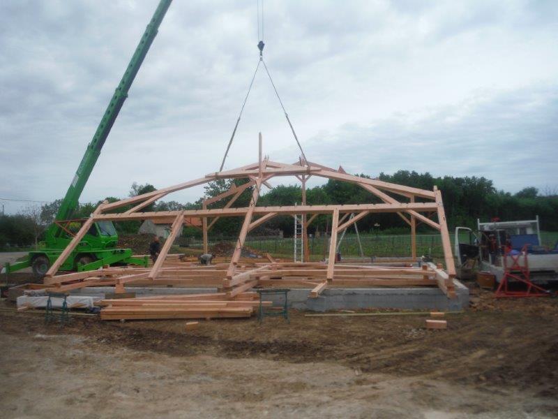 Maison bois et paille en Charentes - Juillé (16)